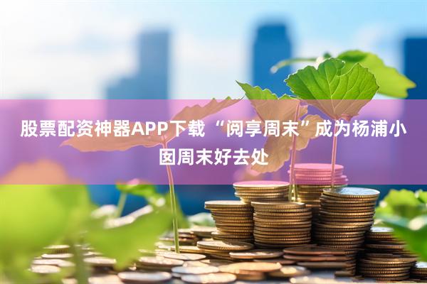 股票配资神器APP下载 “阅享周末”成为杨浦小囡周末好去处