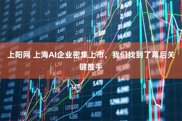 上阳网 上海AI企业密集上市，我们找到了幕后关键推手